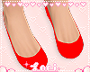 Kids Red Flats
