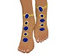 Gold n Sapphire Feet