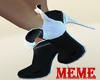 Black&white shoes*meme