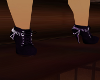 (HS) Purple Black Shoes