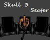 Skull 3 Seater
