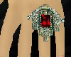 Ruby Art Deco Ring