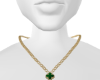 Necklace 2 VanCf Green 1