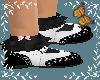 Kids Black Bow Shoes