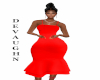Priscilla Red Dress