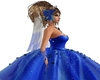Blue Wedding Veil