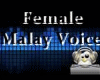 !M! Female Malay Voice