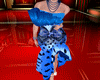 Charming blue eve dress
