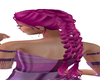 dark purpley pink hair