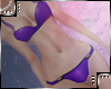 Purple PVC Bikini