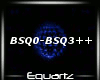 EQ Blue Square Burst