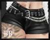 BB|Leather Shorts+Belt