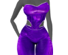 Latex Suit purple