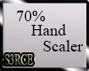 (S) 70% Hand Scolar