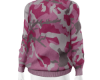Pink Camo Sweater