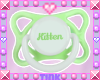 Kitten Paci | Green
