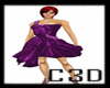 C3D-Purple Evening Dress