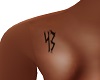 Number 43 Back Tattoo