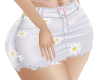 White Daisy Skirt