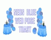 GM's Neon BLue Wed Toast