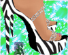 (R) promise heels zebra