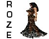 *R*GA Laced Gown Black