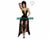Black star dress