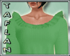 T* Cute Green Top
