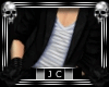 JC" Jacket Striped