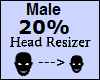 Head Scaler 20% Male