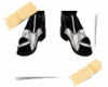 E| Grey Plaid Shoes