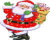 Animated Santa Sticker
