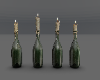 [mn] Candle Wine Bottles