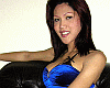 Blue Dress Asian Tgirl
