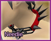 [n] Spiked Collar - Red