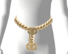 gold chain belt