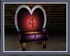 Derivable heart couch