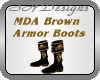 Brown Dragon Boots