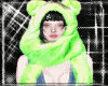 bear scarf + hair V.2