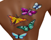 Butterflys Back Tattoo