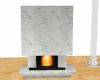 Fireplace White Carrara