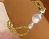 Pearl Gold Bracelet L