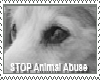 stop animal abuse stamp