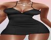 Black sexy mini dress