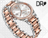 DR- Rose gold watch L