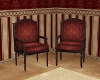 Crimson Twin Chairs