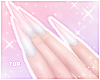 ✨ Nails | White+Pink