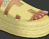 Summer Yellow Sandals
