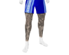 *BURB3RRY Blue Shorts