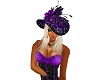 Purple Coture Hat